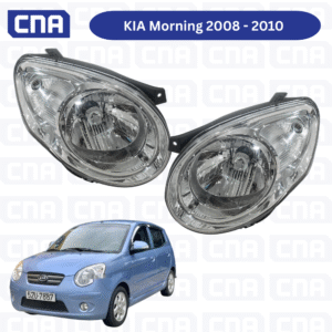 Đèn pha KIA Morning 08 10 lòng trắng Depo