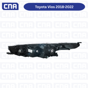 Cấu tạo và vật liệu của đèn pha Toyota Vios 2018 2020 không bi TYC