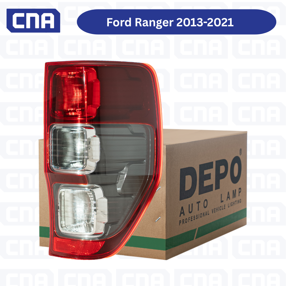 Đèn hậu Ford Ranger 2013 2020 đen xám Depo